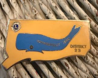 Many Vintage Lion’s Club Enamel Pins