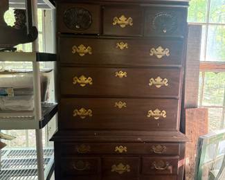 Henkel Harris Queen Ann Highboy