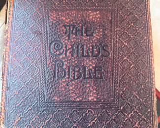 Antique 1866 The Child’s Bible