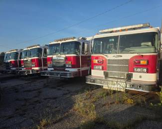 Fire Trucks Van Byars Auctions