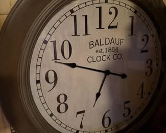 Large 3' Clock