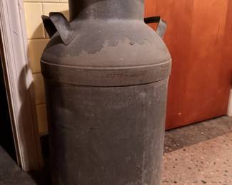 Vintage milk can