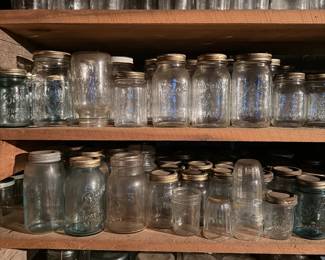 Antique Mason Jars