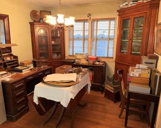 Primitive corner cabinets