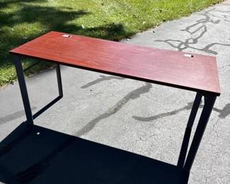 090 honmetalofficesidetablewithcherry