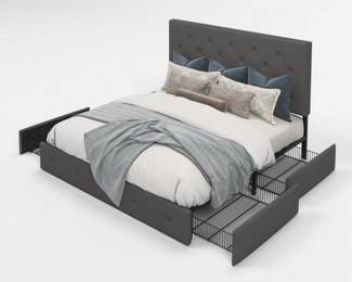 007 kingsizedupholsteredstoragebedframe