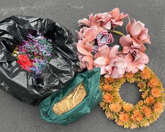 111 artificialfloralwreathsandassortedf