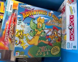 172 toteofassortedboardgames