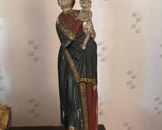 Antique Santos / Madonna & Child