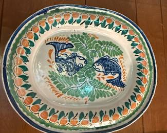 Gorky Gonzalez Mexico fish plate