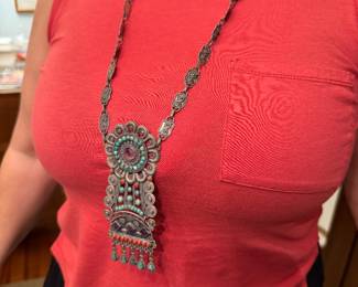 Silver necklace