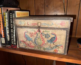 Antique dresser box