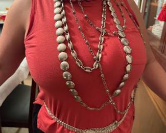 Sterling silver necklaces