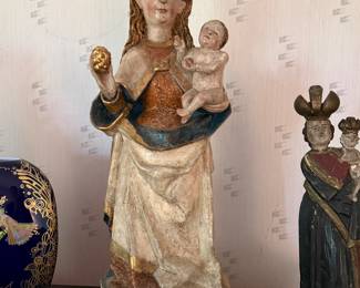Antique Santos / Madonna & Child