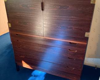 King bedroom set: Svend Langkilde Mobler rosewood set