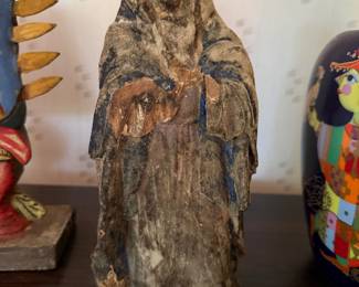Antique Santos / Madonna & Child