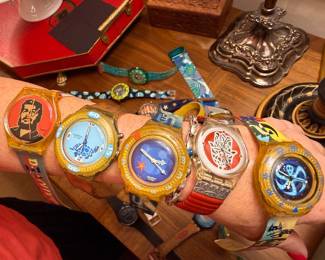 Assorted watches Swatches