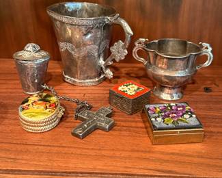 Silver & mini boxes