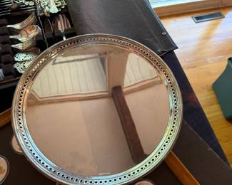 Sterling silver tray