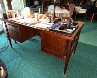 MCM rosewood desk