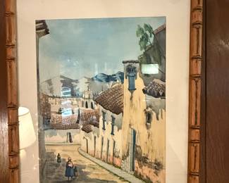 South American watercolor