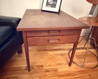 Maurice Villency single two drawer stand