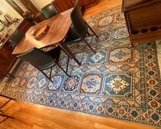 Hand woven rug