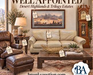 BRUNKS AUCTION - BA072 - WELL APPOINTED: Desert Highlands & Trilogy Estates