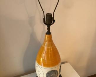 1960’s French ceramic table lamp 