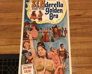 Vintage 1964 movie poster 