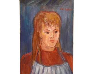 1960’s Molly J. Schiff oil on canvas 