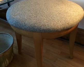 1950’s upholstered stool