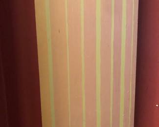 1980’s abstract oil on board painting 