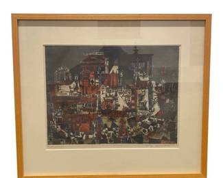 Ynes Johnston woodblock 