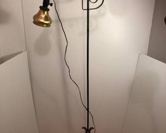 1920’s Steuben glass lamp 