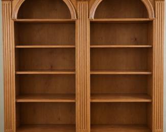 Arched book case