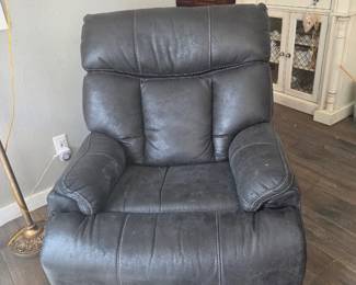 Grey recliner
