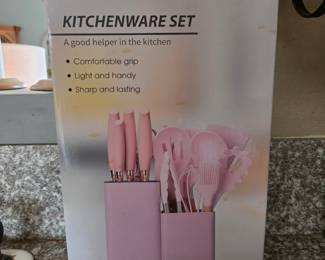 NIB white kitchen utensils