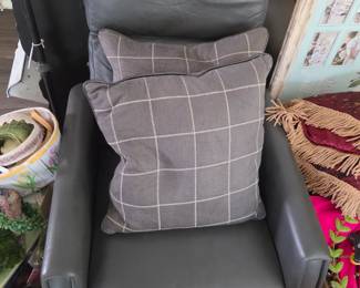 Grey recliner
