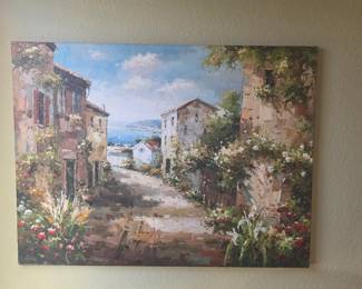 Coastal painting