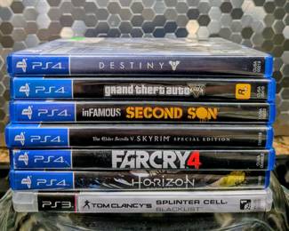 PS 4 and 3 DVDs
