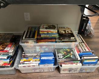DVD's, CD movies