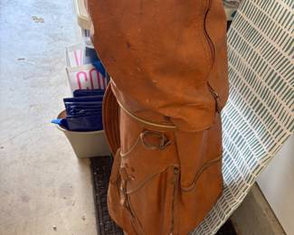 Vintage golf clubs