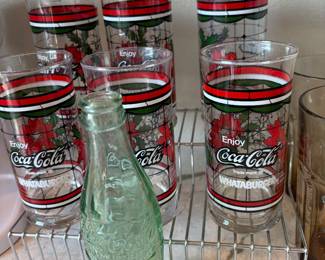 Vintage Whataburger Christmas Glassware 