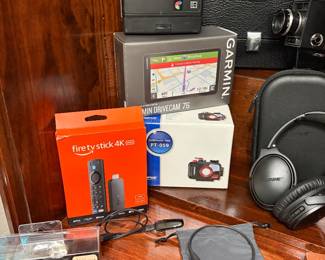 Firestick new in box, headphones, Garmin and more electronics 