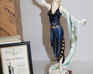 14" tall Italian Armani "Dance of Flowers"272/5000 (Innocence) complete with box and packing