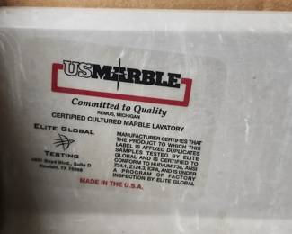 US marble label
