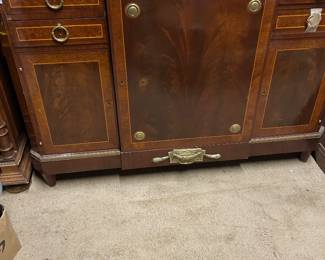 Ormolu mounted buffet $445