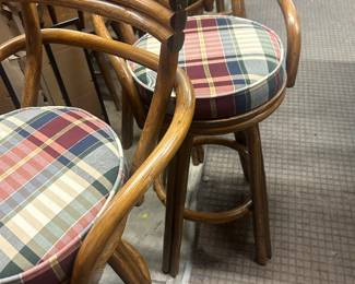Set 4 MCM barstools $185