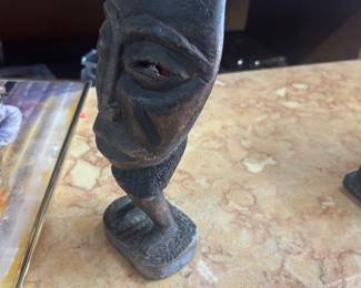 19th century African standing mask, $225